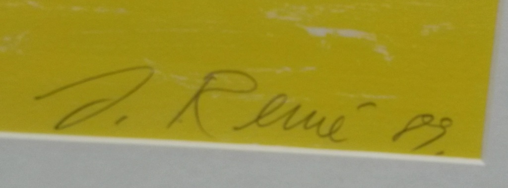 Jörg Remé, litho, zonder titel kopen? Bied vanaf 50!