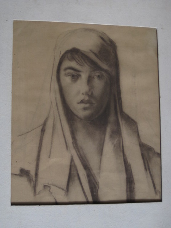 Gerard H. Grauss (1882-1929) groot pastel portret van Algerijnse jongedame 1924 kopen? Bied vanaf 1!