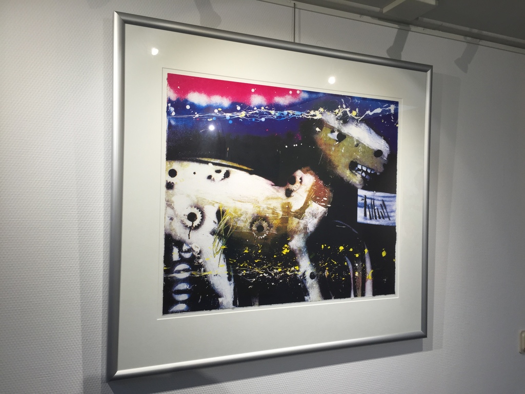 HERMAN BROOD  Unieke hand gesigneerde zeefdruk kopen? Bied vanaf 1!