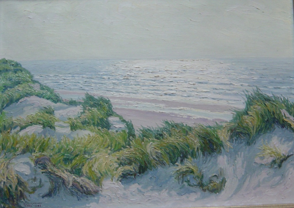 Ad Blok van der Velden, Texel, een doorkijkje op de Noordzee kopen? Bied vanaf 1375!