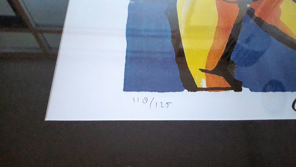 Herman Brood, litho, Barbie op vakantie kopen? Bied vanaf 175!