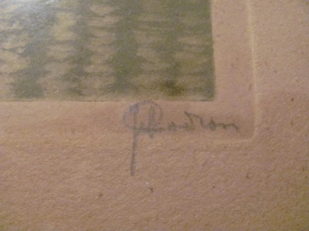 Kleuren ets Jef Codron (1882-1942) - Stadsgezicht Brugge kopen? Bied vanaf 10!