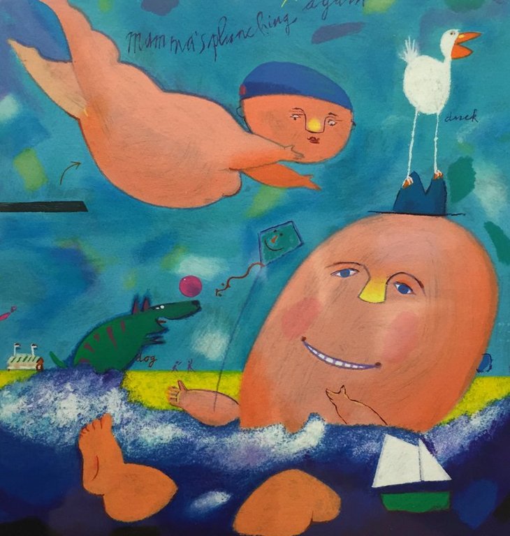 Stips, Wouter | zeefdruk Mama's Plunching Again 149/150 kopen? Bied vanaf 75!