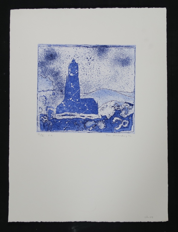 Tim Hintering: Ets en aquatint, Vuurtoren (a) kopen? Bied vanaf 1!