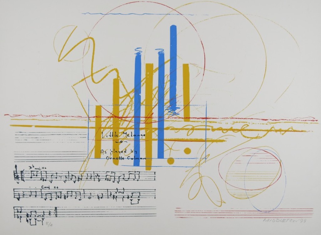 Sam Middleton: Zeefdruk, Little Melange.. verkocht voor € 40!