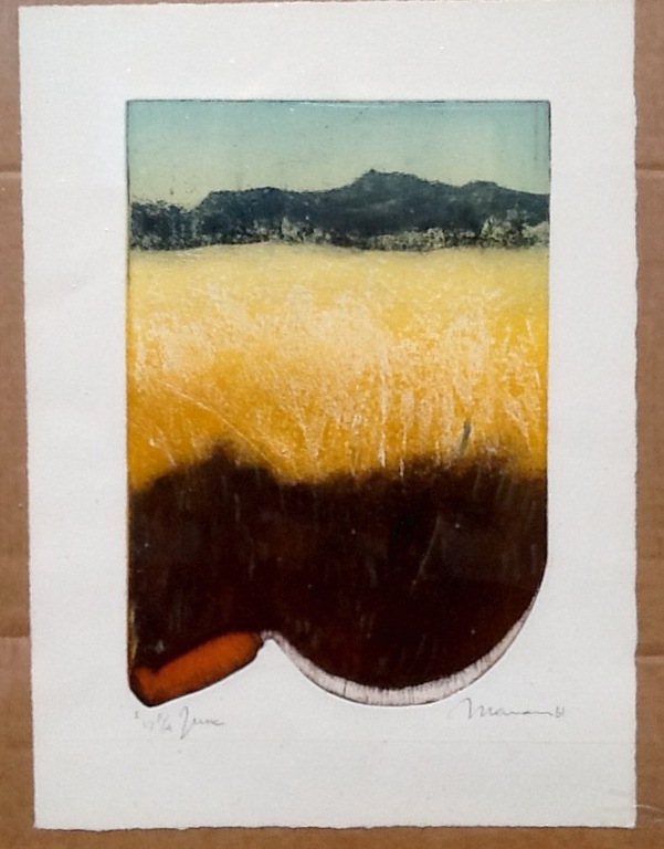 Manuel Menan 2 kleurenlitho's June en December '81 kopen? Bied vanaf 75!