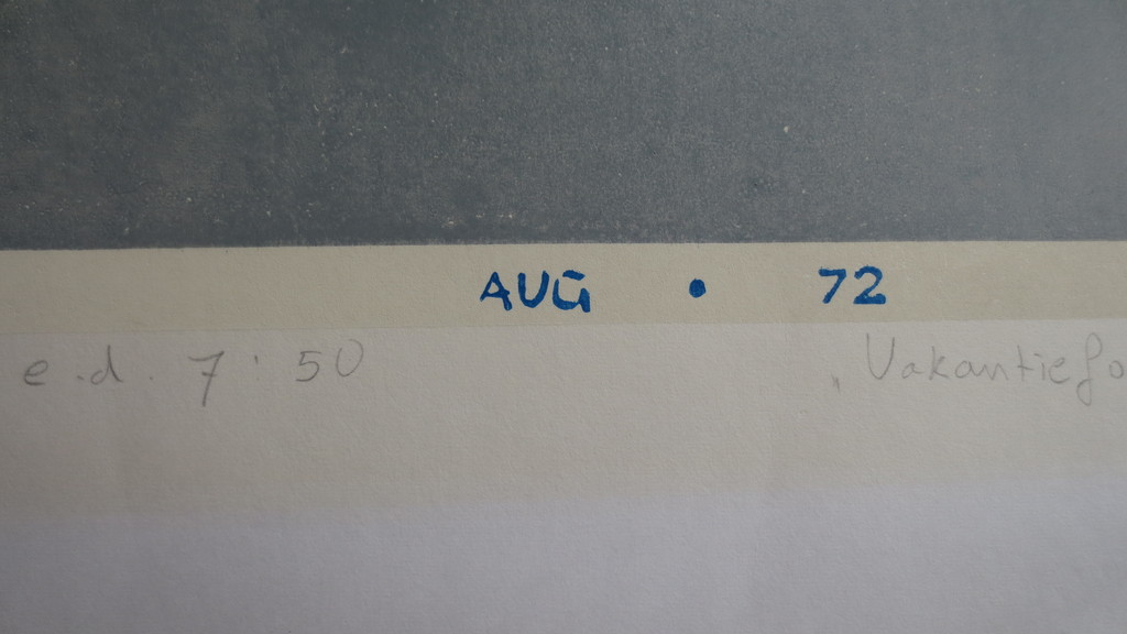 SEES  VLAG  (1934)  ZEEFDRUK UIT 1972 kopen? Bied vanaf 95!