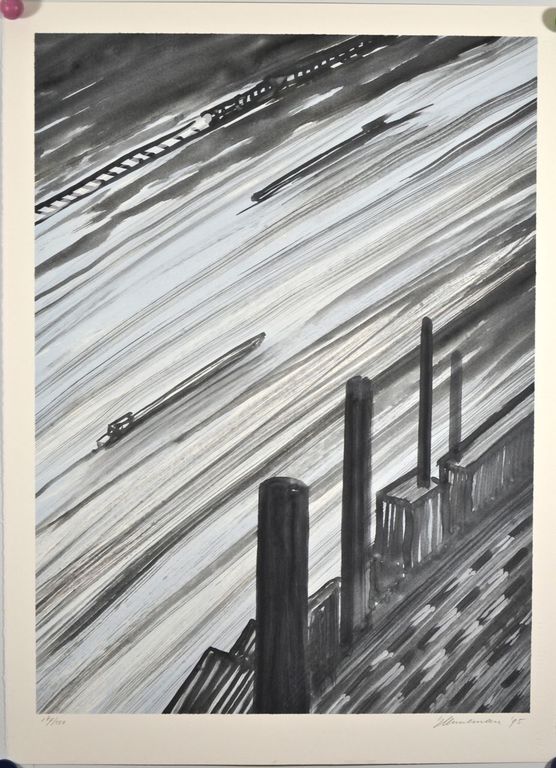 Jeroen Henneman: Zeefdruk. Zonder titel kopen? Bied vanaf 180!