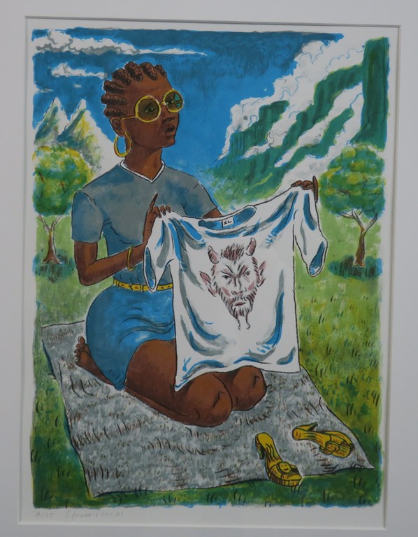 Frans Franciscus: Litho, Veronica in Kaapstad - Ingelijst kopen? Bied vanaf 20!