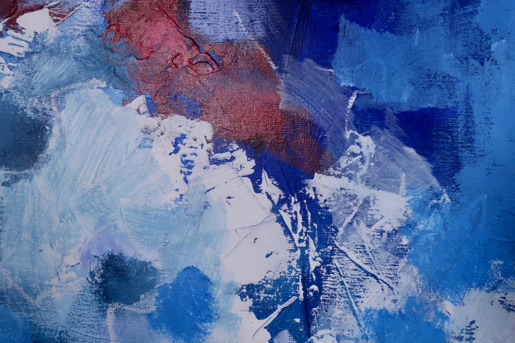 Carolina Paulussen: Acryl op doek, Rozen IV (Zeer groot) kopen? Bied vanaf 220!