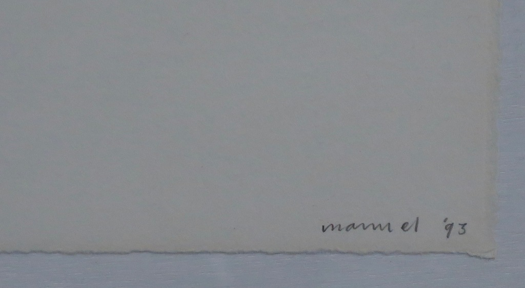 Manuel Kurpershoek: Houtsnede, Chaotisch fragment uit deze tijd -Ingelijst kopen? Bied vanaf 35!