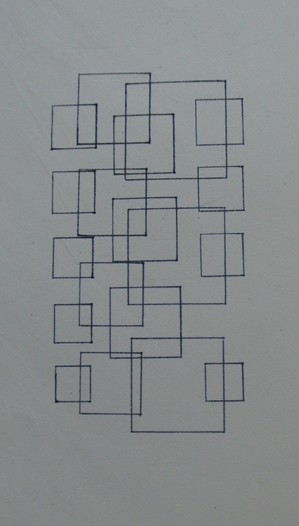 Siep van den Berg. -Variaties op een thema III- Pentekening. 1980.Handgesigneerd kopen? Bied vanaf 69!