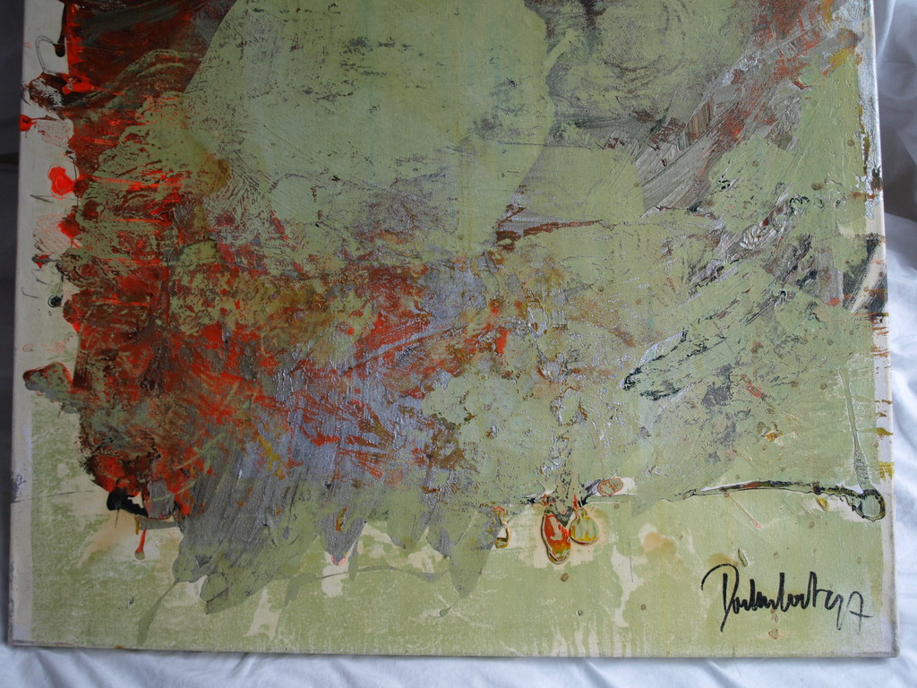 Peter Donkersloot : olieverf en monoprint op linnen - Sophia Loren - 1997 kopen? Bied vanaf 1!