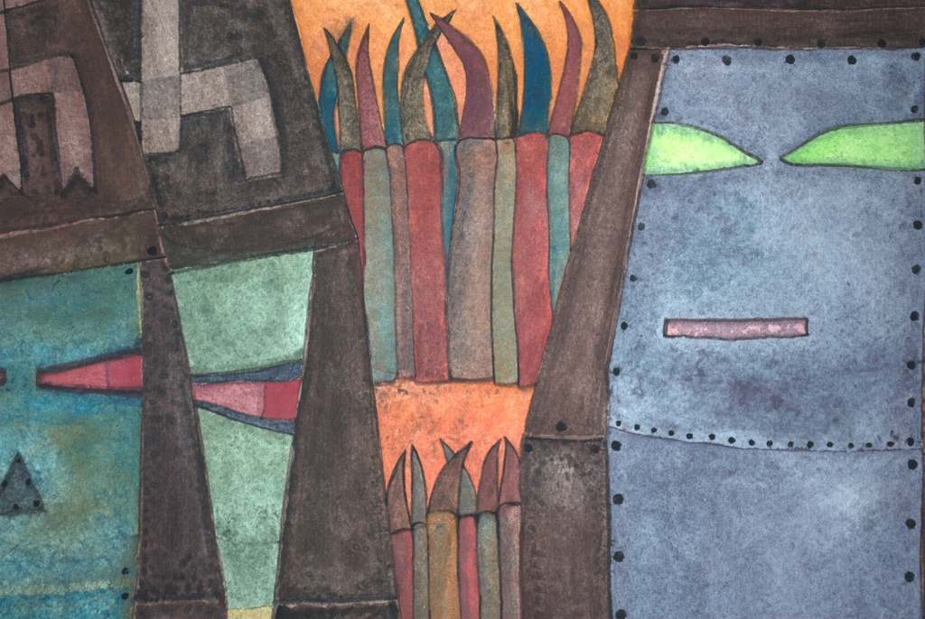 grote gesigneerde aquarel van Jan Houwe Kuiper kopen? Bied vanaf 75!