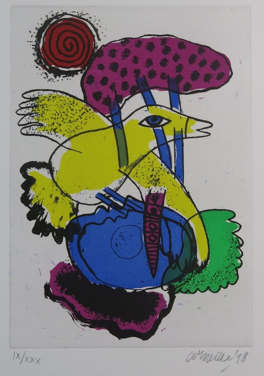 Corneille: Ets en Aquatint, Tete pensive kopen? Bied vanaf 150!