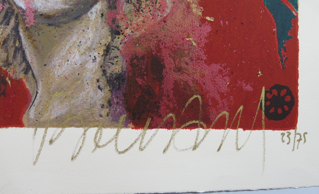 Gerti Bierenbroodspot: Zeefdruk, Zonder titel 1  kopen? Bied vanaf 100!