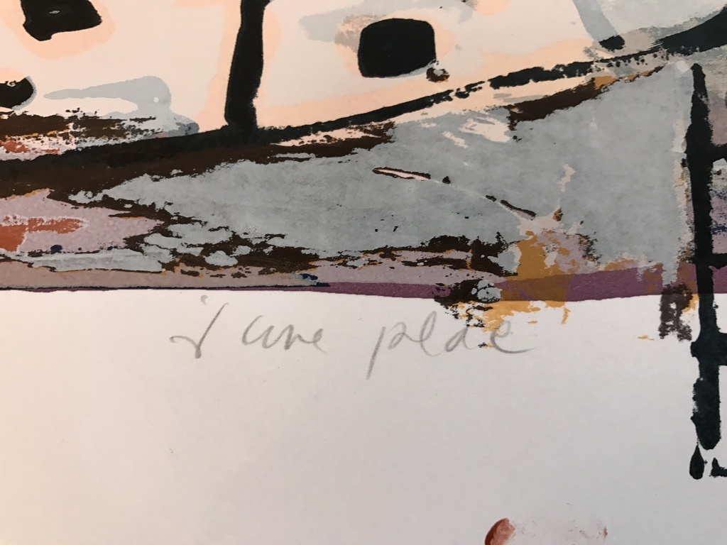 John Lie A Fo   1 originele zeefdruk / Litho gesigneerd 1986 kopen? Bied vanaf 1!