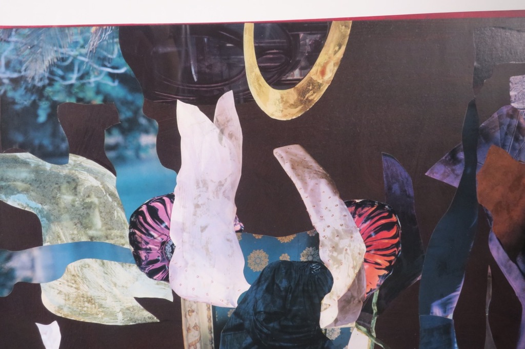 Peter Otto: Collage, Zonder titel VII - Ingelijst (Zeer groot!) kopen? Bied vanaf 100!