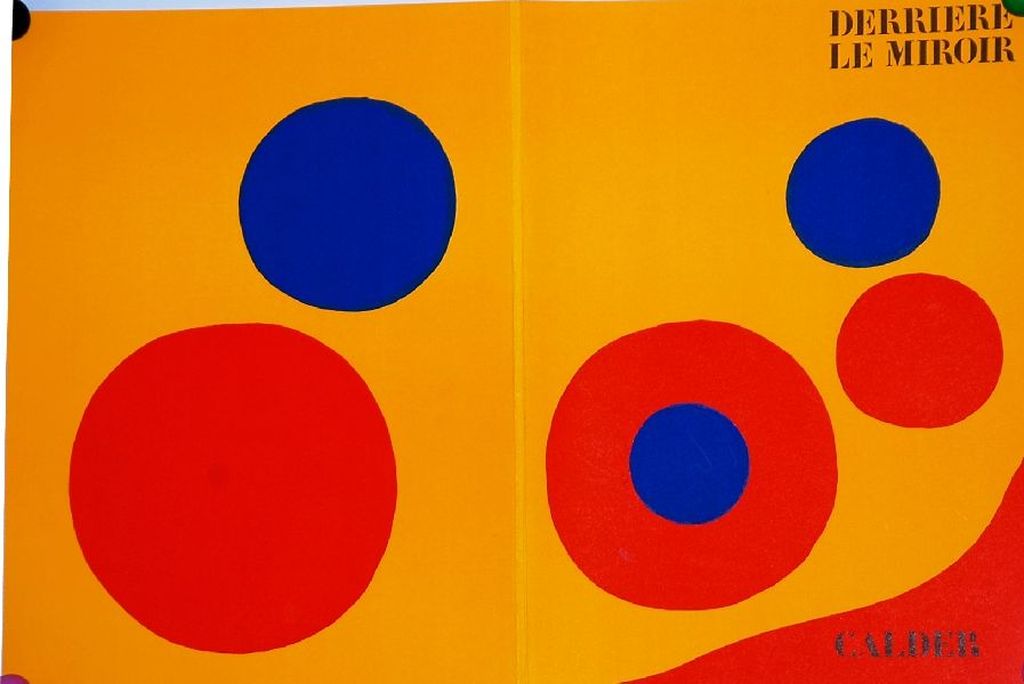 Alexander Calder: Derriere le Miroir No. 201 uit 1973 verkocht voor € 60!