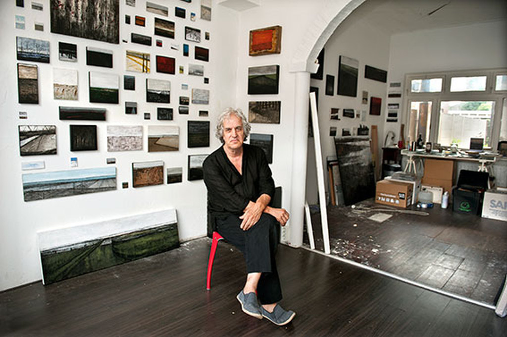 Jan Radersma - Abstract, olieverf op dik papier (mooi ingelijst) kopen? Bied vanaf 95!