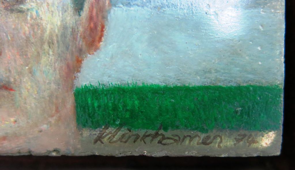 Joop Klinkhamer, olieverf op paneel: Mannenkop met puntmuts kopen? Bied vanaf 150!