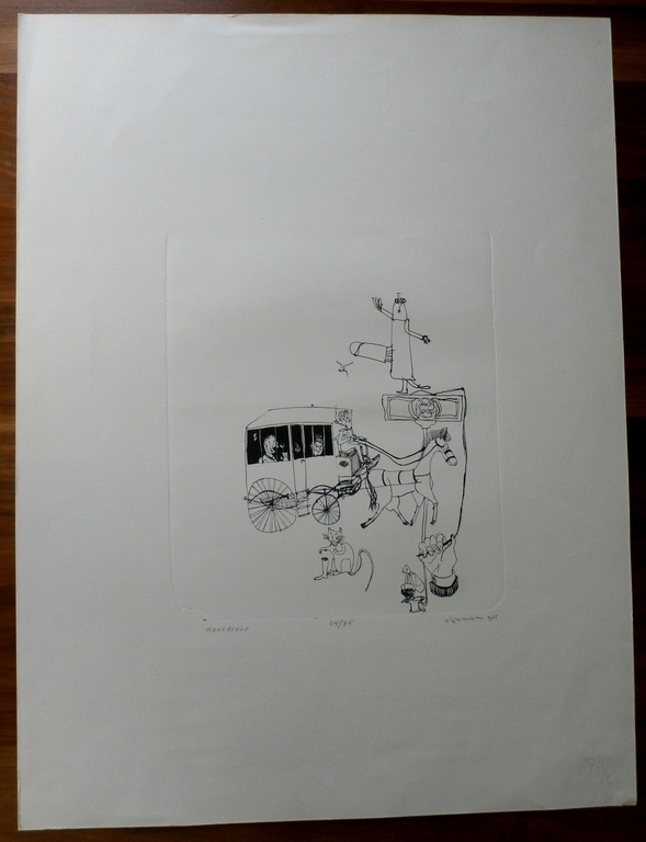 Sipke Huisman - Ets: Mensbeeld - 1966 kopen? Bied vanaf 35!