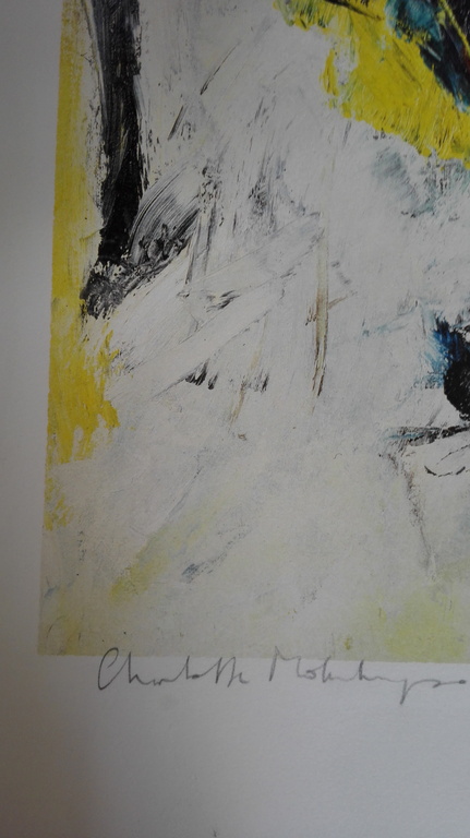 Charlotte Molenkamp, zeefdruk op papier kopen? Bied vanaf 75!