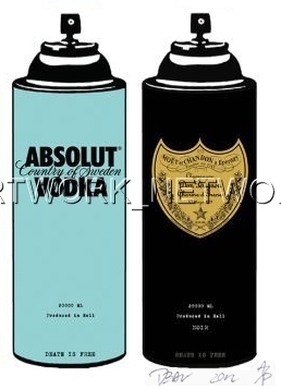 DEATH NYC "MIX Spray" - n° A/P - Signed with COA (Edition Artist Proof) kopen? Bied vanaf 1!