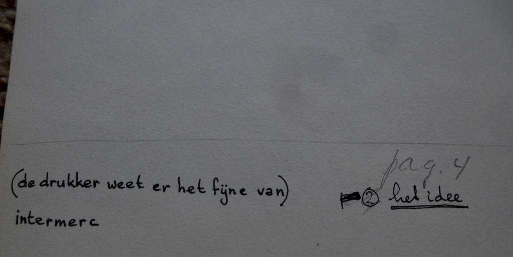 Paul Hulshof - tekening: Het idee - 1972 kopen? Bied vanaf 1!