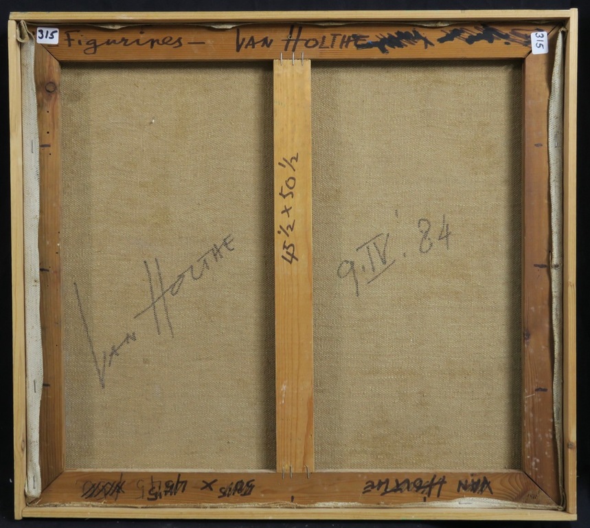 Jan van Holthe: Olieverf op doek, Figurines - Ingelijst kopen? Bied vanaf 1!