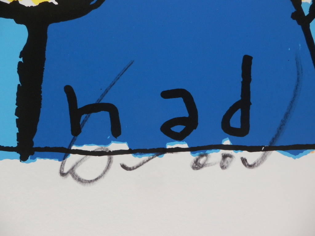 HERMAN BROOD Gelimiteerde en Handgesigneerde Zeefdruk ALS IK JOU NIET HAD kopen? Bied vanaf 195!