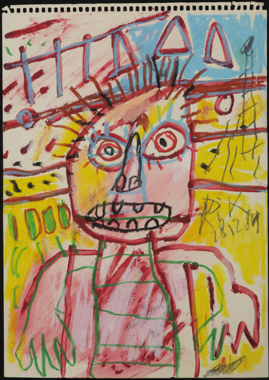 Rik van Iersel: Gouache op papier, Z.T. Figuur kopen? Bied vanaf 80!