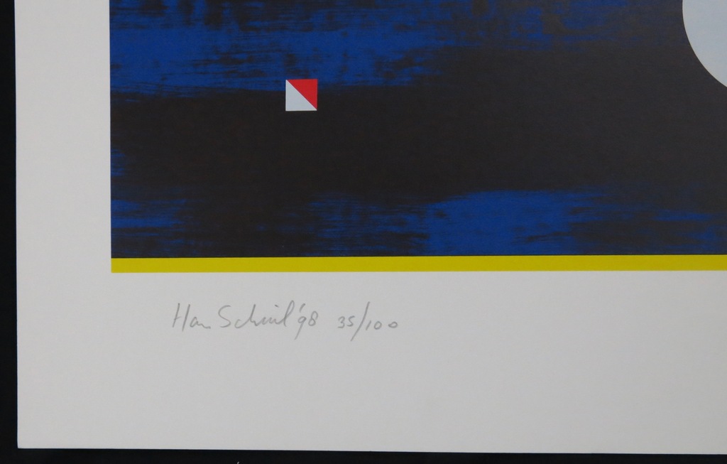 Han Schuil: Zeefdruk, Zonder titel  kopen? Bied vanaf 35!