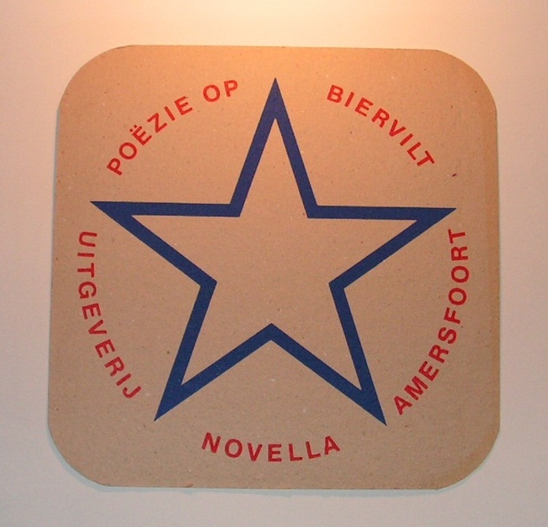 HANS ANDREUS. Biervilt.  -1968-  32 x 32 cm. kopen? Bied vanaf 29!