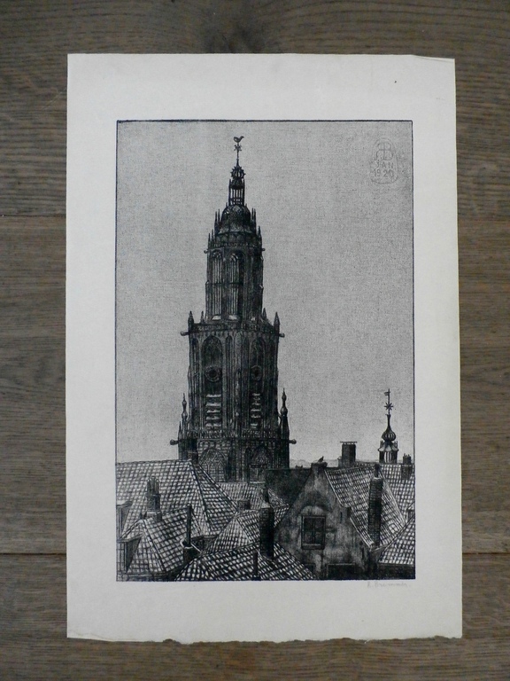 Rudolf Bremer - Litho -  kopen? Bied vanaf 45!