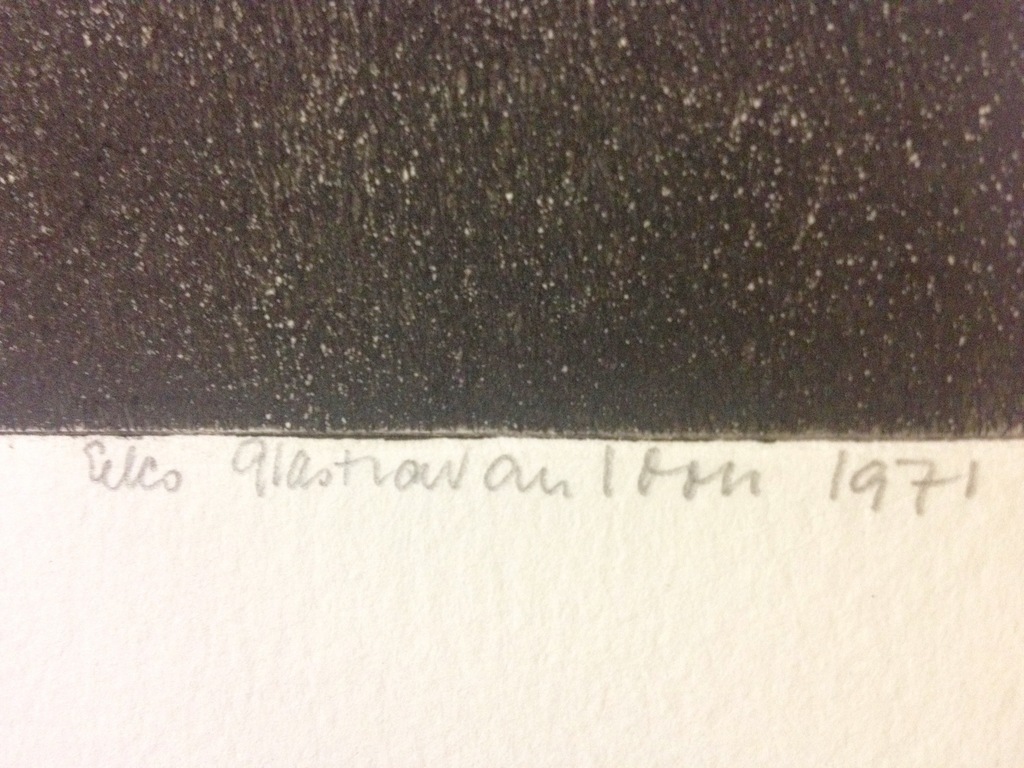 Eelco Glastra van Loon, ets, "Onschuld" kopen? Bied vanaf 15!