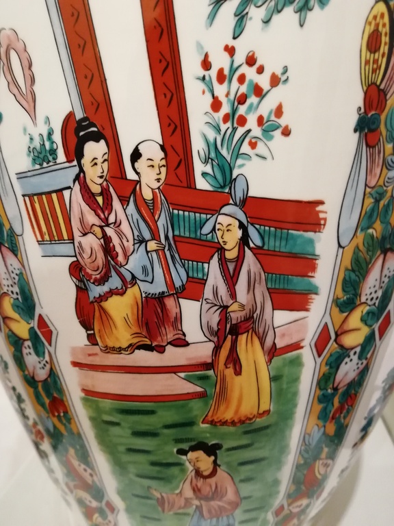 mooie grote satsuma vaas uit Japan - 2de helft 20ste eeuw - Japans getekend  kopen? Bied vanaf 40!
