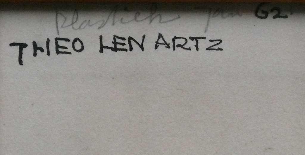 Theo Lenartz: Tekening, Plastiek kopen? Bied vanaf 45!