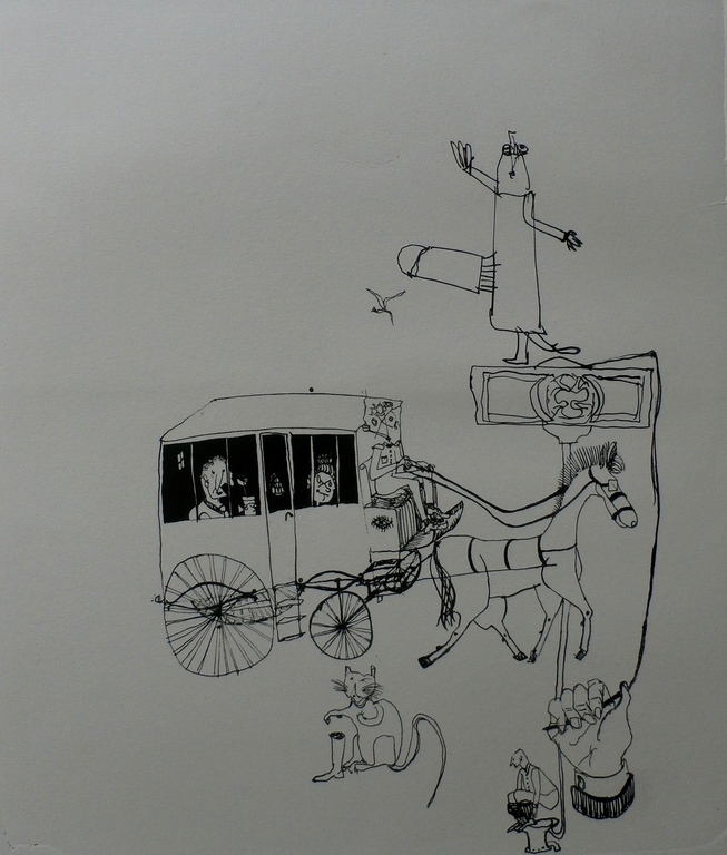 Sipke Huisman - Ets: Mensbeeld - 1966 verkocht voor € 35!