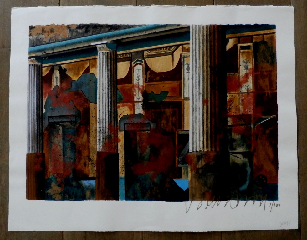 Gerti Bierenbroodspot, Zeefdruk - gesigneerd verkocht voor € 125!