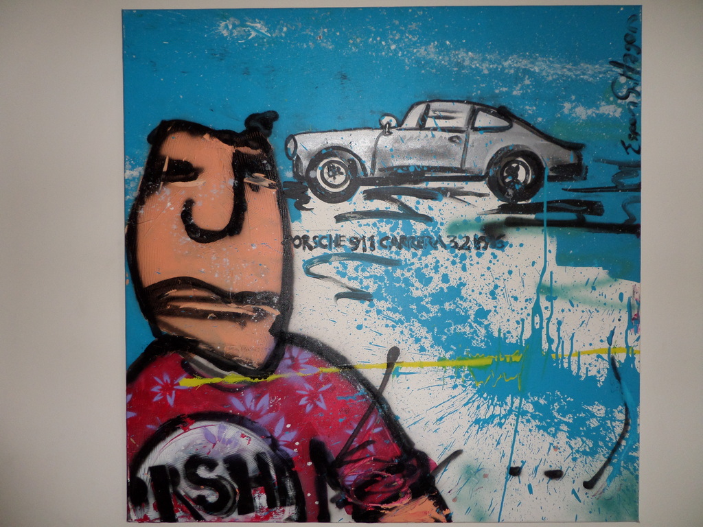 Herman Brood, Porsche 911 Carrera 3.2 ORIGINEEL 110 x 110 kopen? Bied vanaf 2395!