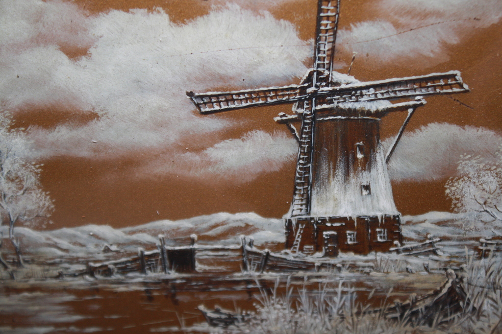 MOLEN IN DE WINTER door JONGERT kopen? Bied vanaf 1!