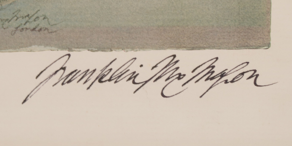 Franklin McMahon: Offsetdruk, London kopen? Bied vanaf 1!