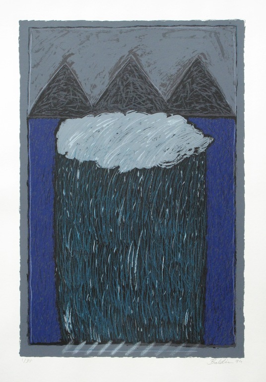 AHMED BALDIN - modern werk uit 1994 - GESIGNEERD. kopen? Bied vanaf 150!