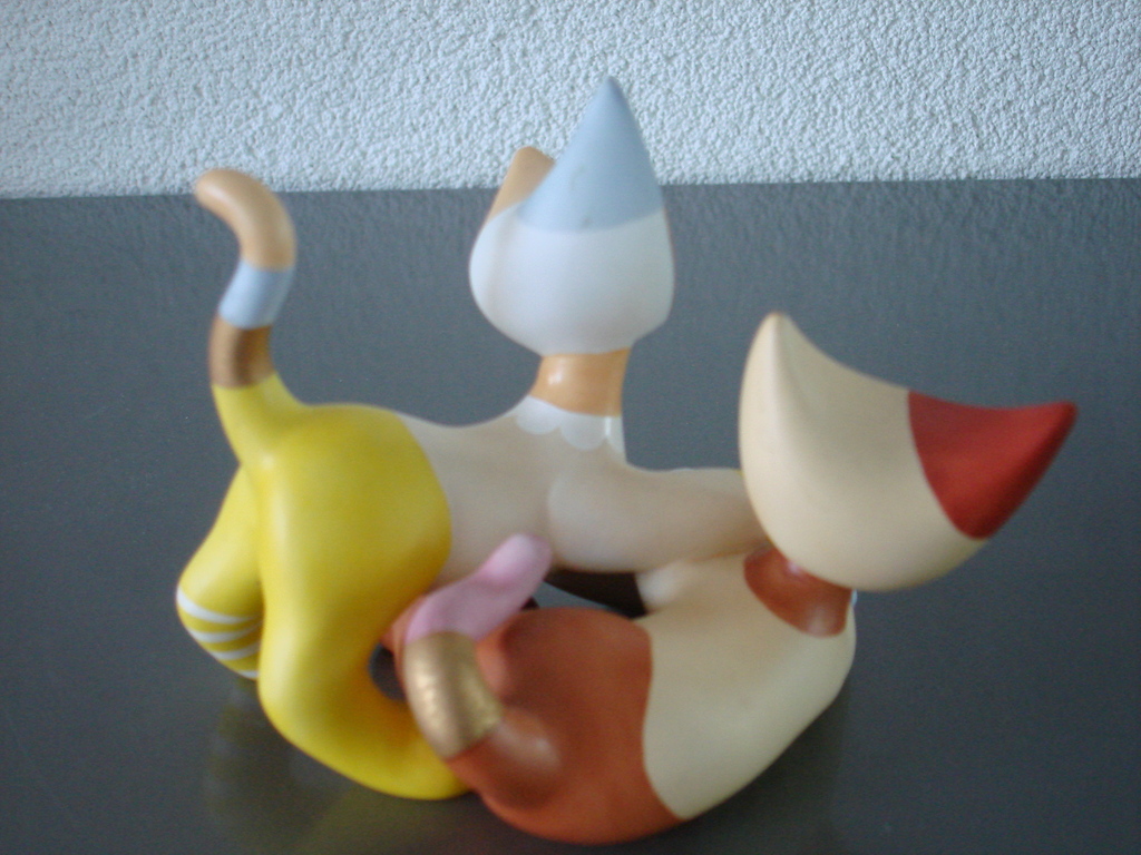 Rosita Wachtmeister - Porseleinen kattenpaar  kopen? Bied vanaf 30!