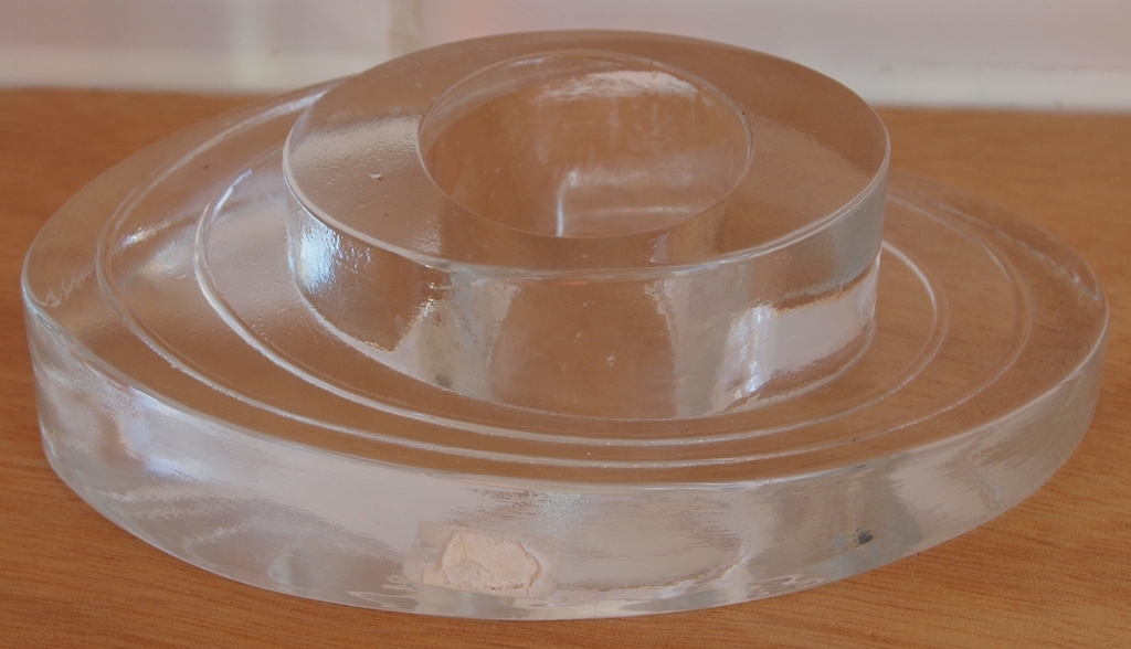 Design 'ijsblok' glazen votive kandelaar kopen? Bied vanaf 1!