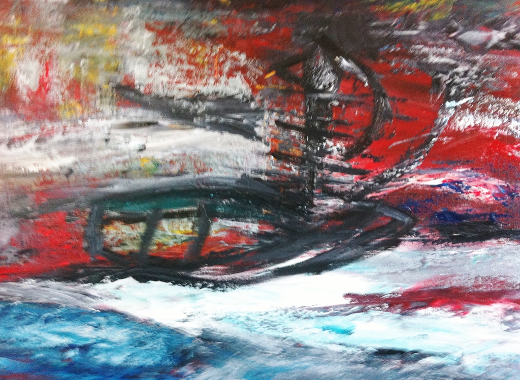 John Foppen -"As wild as it can be......"Olieverf op 3D canvas -gesigneerd -2016 kopen? Bied vanaf 129!