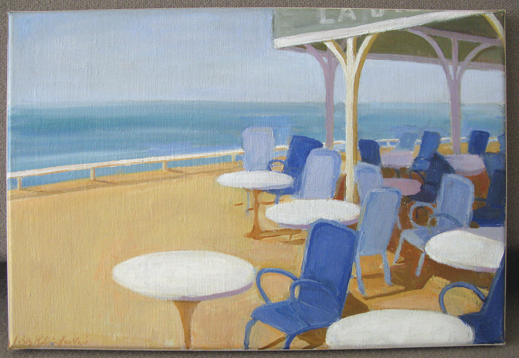 Willy Belinfante (1922-2014) - COTE d'AZUR - Olieverf op doek verkocht voor € 111!