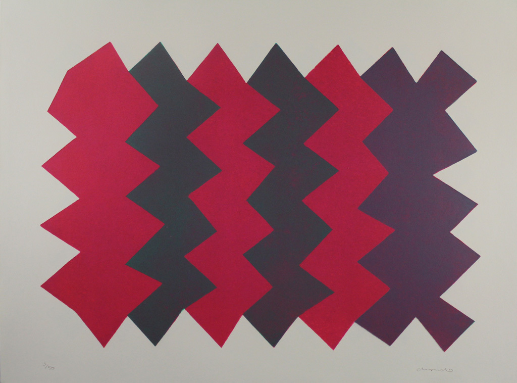 JOAQUIM CHANCHO   Kleurenlitho  MONTSERRAT V   Handgesigneerd kopen? Bied vanaf 85!