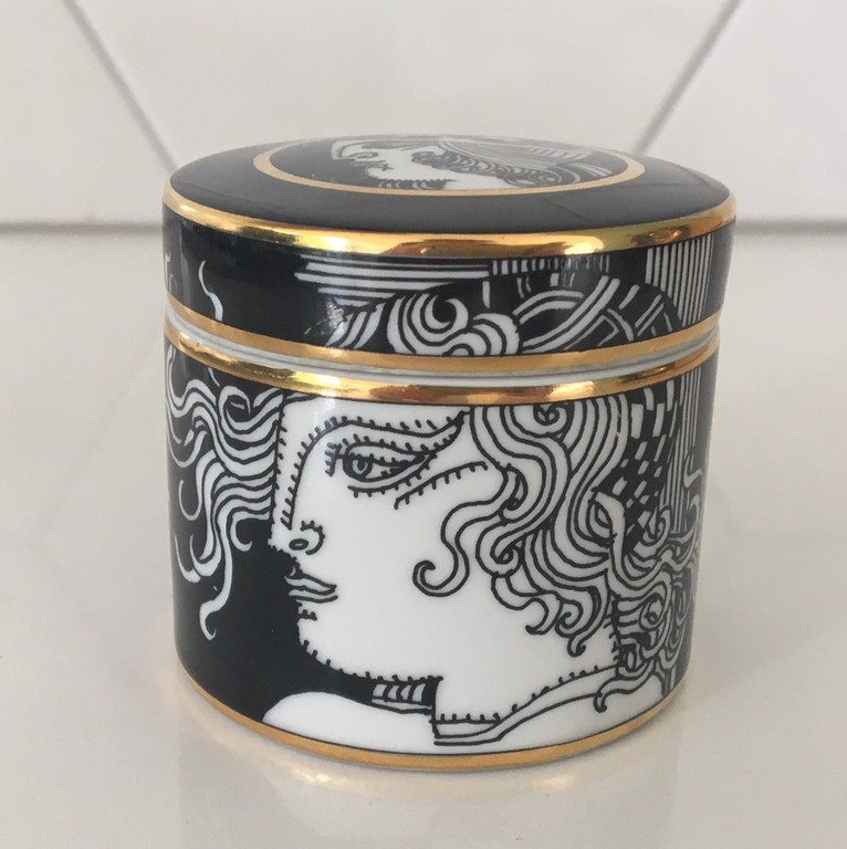 Endre Szász (1926-2003) voor Hollohaza - Porseleinen dekseldoosje  kopen? Bied vanaf 24!